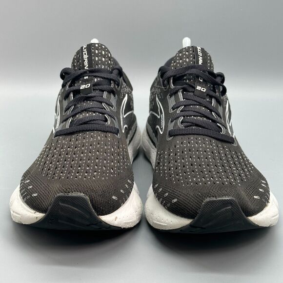 Brooks Glycerin 20 Women's 10 Black Athletic Shoes Lace Up Low Top Sneakers - Picture 2 of 11